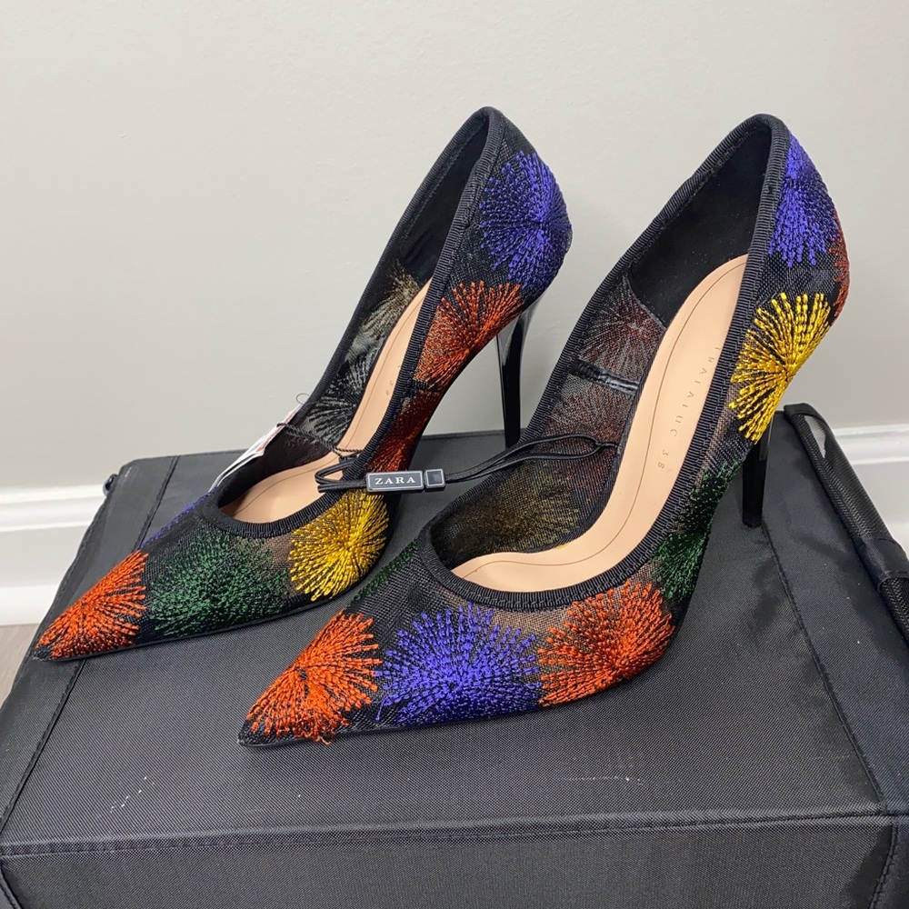 COPY - ZARA Mulit-Color Pumps